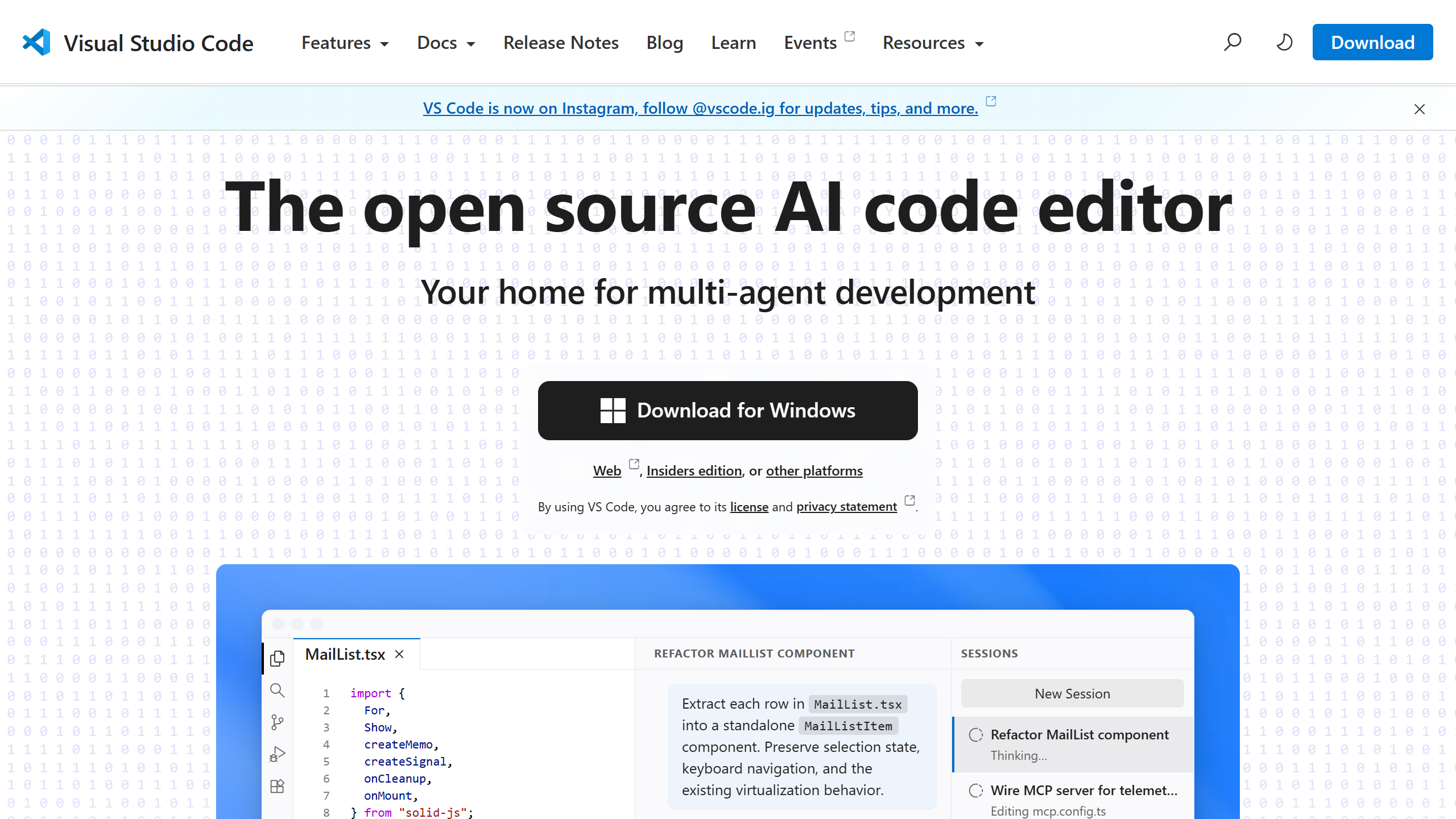 VS Code Official Download